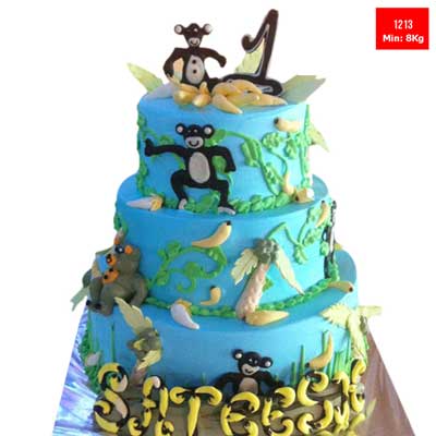 "Fondant Cake - code1213 - Click here to View more details about this Product